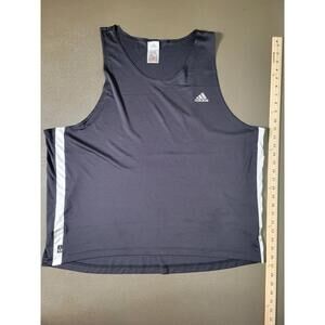 Vintage 90s Adidas Black Basketball Jersey Men’s Sz 2XL